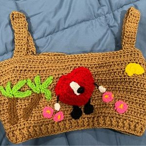 Bad Bunny Crochet Crop Top
